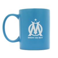 Cană din ceramică albastră La Plume Dorée Olympique de Marseille, 250 ml, lavabilă în mașina de spălat vase 1