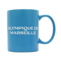 Cană din ceramică albastră La Plume Dorée Olympique de Marseille, 250 ml, lavabilă în mașina de spălat vase 2