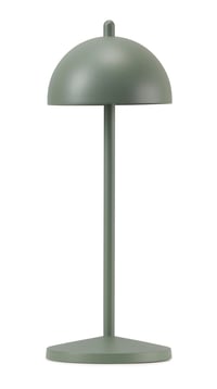 LA VILLE LUMIÈRE bezdrôtová stolná lampa, dotyková, stmievateľná, IP65, 2200-3000K – výška: 29,5 cm, priemer: 11 cm, šalviová 2