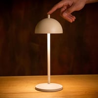LA VILLE LUMIÈRE Wireless Asztali Lámpa Érintőképernyős Dimmelhető IP65 2200-3000K - Height: 29.5 cm, Diameter: 11 cm, Sage 5