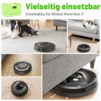 Náhradná Li-Ion batéria LabTEC 14,4 V 4000 mAh pre vysávač iRobot Roomba i3 i4 i7 E5 7150 7550 4150 4552 i7158 i7550 ABL-D1 7