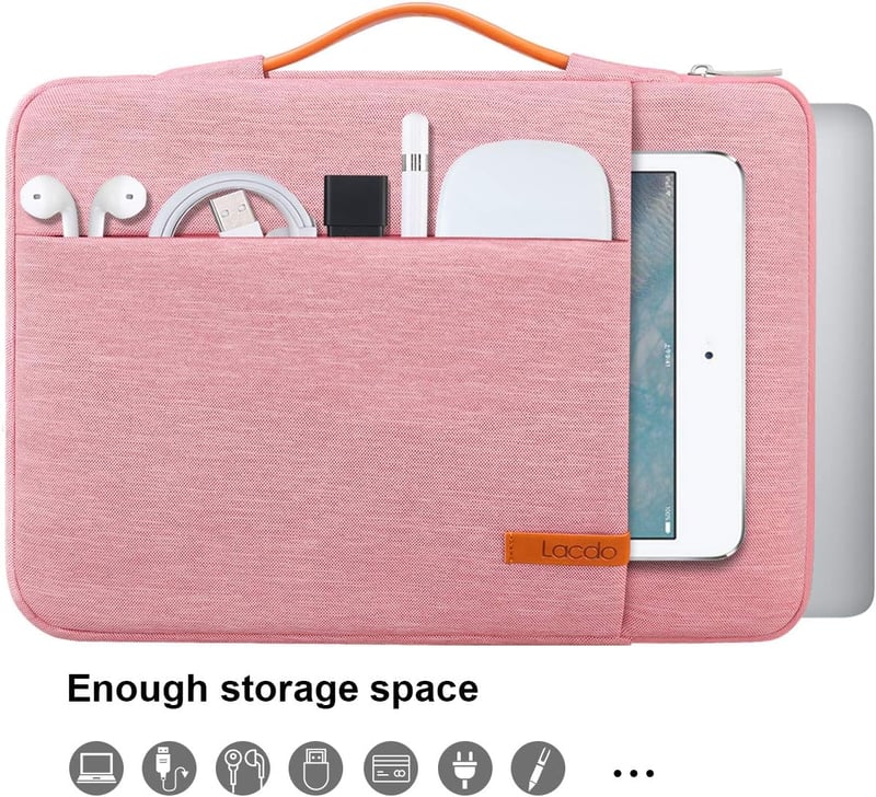 Lacdo 360° Laptop Táska 13" MacBook Air/Pro és iPad Pro Védelemmel