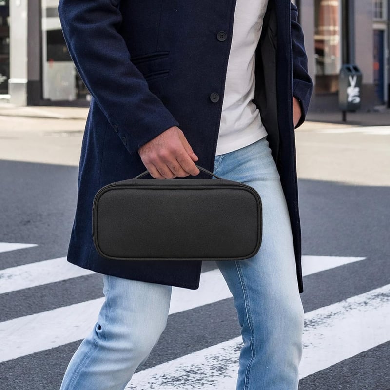 Lacdo Elektronikai Kábel Tároló Szervező Táska USB Pendrive SD Kártya Apple Pencil Fülhallgató MacBook Töltő Fekete