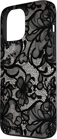 Lace Artful Visions fekete csipkemintás vintage tok – iPhone 13 Pro Max 2
