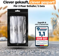 LaceHype 2 pár cipőfűző 8mm széles szakadásmentes sportcipőhöz 5