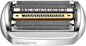 Cap de bărbierit electric LackYork 94 M compatibil cu Braun Series 9 și 9 Pro, Silver Series 9 argintiu, de schimb 9517s 9527s 9525s