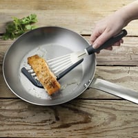LACOR 63632 Ferrum sivá liatinová panvica 32 cm – 100 % prírodné železo, na indukčné varné dosky 6