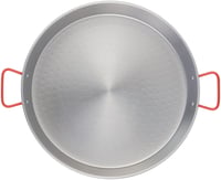 LACOR 63647 oceľová panvica na paellu 46 cm – na tradičnú španielsku paellu, pre sporáky bez indukcie 3