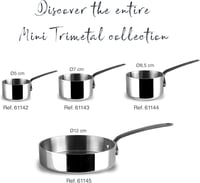 Lacor Mini Tri-Metal Rozsdamentes Acél Edény 270ml Titán Bevonattal 6