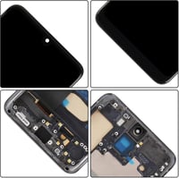 LADYSON LCD Kijelző Samsung Galaxy S20 4G Fekete Kerettel - Teljes Csere Szett Érintőképernyővel SM-G980F Modellhez 6