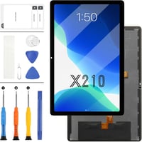 LADYSON LCD Kijelző Samsung Galaxy Tab A9+ A9 Plus SM-X210 SM-X215 SM-X216B Érintőképernyő Digitizer Csere Szett Szerszámokkal Fekete 10.9" 1