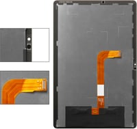 LADYSON LCD Kijelző Samsung Galaxy Tab A9+ A9 Plus SM-X210 SM-X215 SM-X216B Érintőképernyő Digitizer Csere Szett Szerszámokkal Fekete 10.9" 3