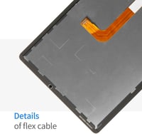 LADYSON LCD Kijelző Samsung Galaxy Tab A9+ A9 Plus SM-X210 SM-X215 SM-X216B Érintőképernyő Digitizer Csere Szett Szerszámokkal Fekete 10.9" 4