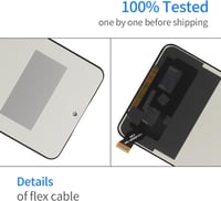 LADYSON Xiaomi 12T LCD Kijelző Csere Szett - 12T Pro 5G 2022 Érintőképernyő Digitizer Javító Készlet 6.67" Fekete 5