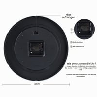Ceas de perete pentru copii Lafocuse, silențios, cu unicorn, cifre colorate, creativ, ușor de citit, ceas educațional roz pentru fete și băieți, fără ticăit, 30 cm 9