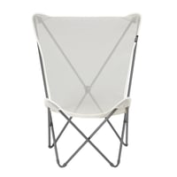 Skladacie záhradné kreslo Lafuma Mobilier Pop Up Butterfly, odnímateľná tkanina Batyline, na terasu a do salónika, ražná béžová 6