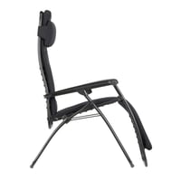 Lafuma Mobilier RSX Clip AirComfort Zero-Gravity kerti relax fotel párnázott fekete Acier szín LFM2058_6135 5