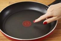 Lagostina Mediterranean Kitchen tapadásmentes alumínium serpenyő szett – Ø 20/24/28 cm, 3 db, indukciós, gáz és sütő kompatibilis, Thermo-Signal jelzővel 6
