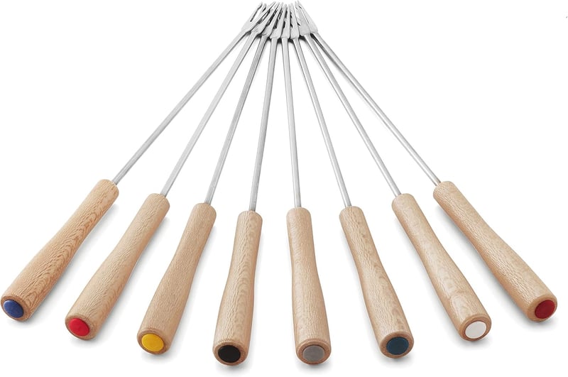 LAGRANGE, Electric Fondue Device for 8 People 1.5 L Made in France for All Types of Fondue Adjustable Thermostat, Wooden Handles, 900 W, 349015