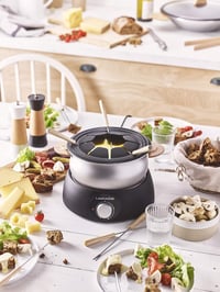 LAGRANGE, Electric Fondue Device for 8 People 1.5 L Made in France for All Types of Fondue Adjustable Thermostat, Wooden Handles, 900 W, 349015 9