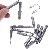 Lahviuu Torx Csavarhúzó Készlet 12 Részes Mágneses Csillag Fejű 50mm 4