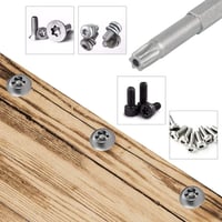 Lahviuu Torx Csavarhúzó Készlet 12 Részes Mágneses Csillag Fejű 50mm 7