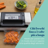 LAICA VT3120 Vákuumozó Gép Fekete-Fehér 0,9 mbar Élelmiszer Csomagoláshoz 4