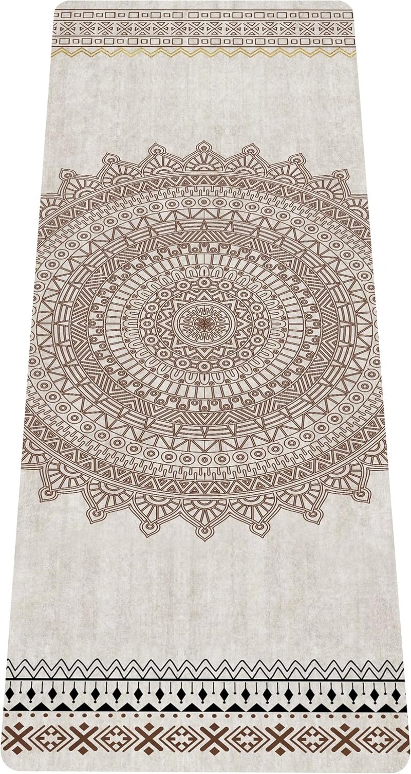 LaiEr nagy TPE jóga szőnyeg 183x80cm, vastag csúszásmentes gyakorló mat táskával