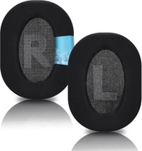 Laipuke csere fülpárna Logitech G Pro X fejhallgatóhoz, hűtőgéles, fekete - 1 pár 1