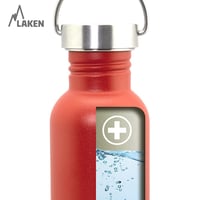 Termoska Laken Basic z nehrdzavejúcej ocele, 1 l, žltá, so skrutkovacím uzáverom 9
