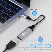 lalasis USB-C HDMI 4K Adapter - Thunderbolt 3/4 Kompatibilis iPhone 16/15, MacBook, iPad, Samsung Galaxy, Dell XPS Készülékekkel

AI: I've c 3