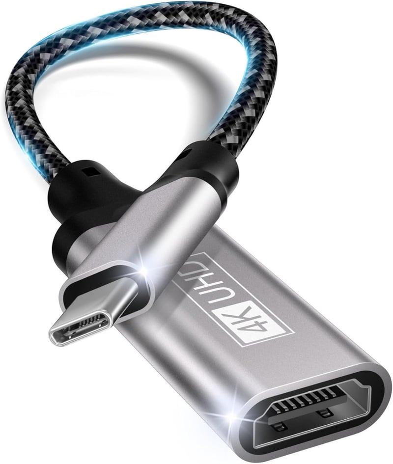 lalasis USB-C HDMI 4K Adapter - Thunderbolt 3/4 Kompatibilis iPhone 16/15, MacBook, iPad, Samsung Galaxy, Dell XPS Készülékekkel

AI: I've c