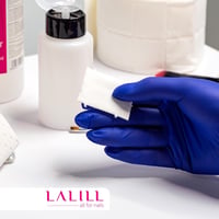 LALILL Köröm Zsírtalanító Szett 1000ml - Műköröm Tisztító Folyadék 1000db Cellulóz Vattakoronggal Gél Lakk és Hibrid Körmökhöz 8