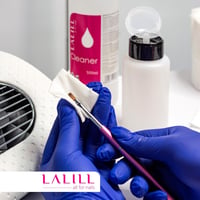 LALILL Köröm Zsírtalanító Szett 1000ml - Műköröm Tisztító Folyadék 1000db Cellulóz Vattakoronggal Gél Lakk és Hibrid Körmökhöz 9