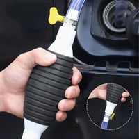 Laluky Szifon Pumpa Benzin Dízel Olaj Átviteli Kézi Szivattyú 1M PVC Csővel 2