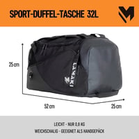 lamaki Sporttáska Hátizsák 32L - Multifunkcionális Utazótáska Kézipoggyász Méretben - Unisex Sport és Utazás Táska 5