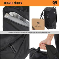 lamaki Sporttáska Hátizsák 32L - Multifunkcionális Utazótáska Kézipoggyász Méretben - Unisex Sport és Utazás Táska 6