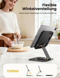Stojan na tablet Lamicall na stôl, 360° otočný držiak na tablet, univerzálny stojan na tablet 3