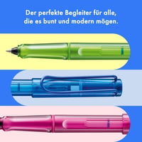 Roller Lamy Balloon, modrý, šírka stopy B 5