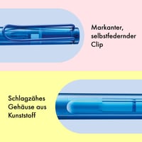 Roller Lamy Balloon, modrý, šírka stopy B 4
