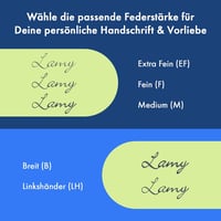 Lamy Safari töltőtoll, M-es hegy - umbra 5