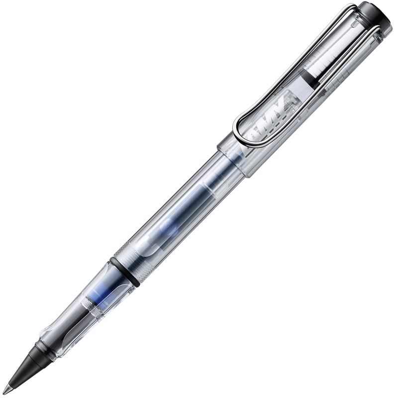 Roller cu cerneală lichidă Lamy Safari Vista, cu patron, grosime scriere M