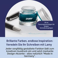 Cerneală pentru stilou Lamy T53 Amazonite – 30 ml, culoare turcoaz 2