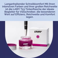 Cerneală pentru stilou Lamy T53 Amazonite – 30 ml, culoare turcoaz 4