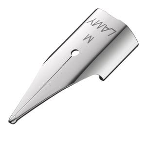 Lamy Z 50 zamjenski vrh za nalivpero 888 – kromirani nehrđajući čelik, debljina M, srebrna boja, 1 kom (korišteno)