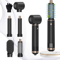 Lanboo 5 az 1-ben Airstyler szett 1000W - Hajszárító, Göndörítő, Egyenesítő 1