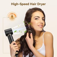 Lanboo 5 az 1-ben Airstyler szett 1000W - Hajszárító, Göndörítő, Egyenesítő 4