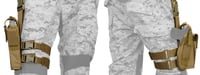 Puzdro na stehno Lancer Tactical 92F (Farba: Piesková) 3