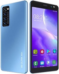 LANDVO Rino4 Pro Okostelefon, 5.45" HD Kijelző, Arcfelismerés, Dupla SIM, 4GB+512MB, Quad Kamera, Android, Bővíthető 128GB, Kék 1