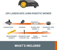 Robot de tuns iarba LANDXCAPE LX796 18V, cu sistem de mulcire - 400 m² 7